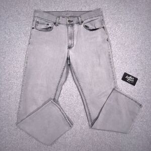 Light Gray Slim Straight Jeans